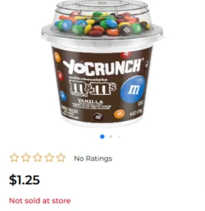 Dannon Yogurt M&Ms 6oz image