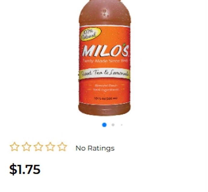 Milo’s Tea & Lemonade Single Serve 20oz image