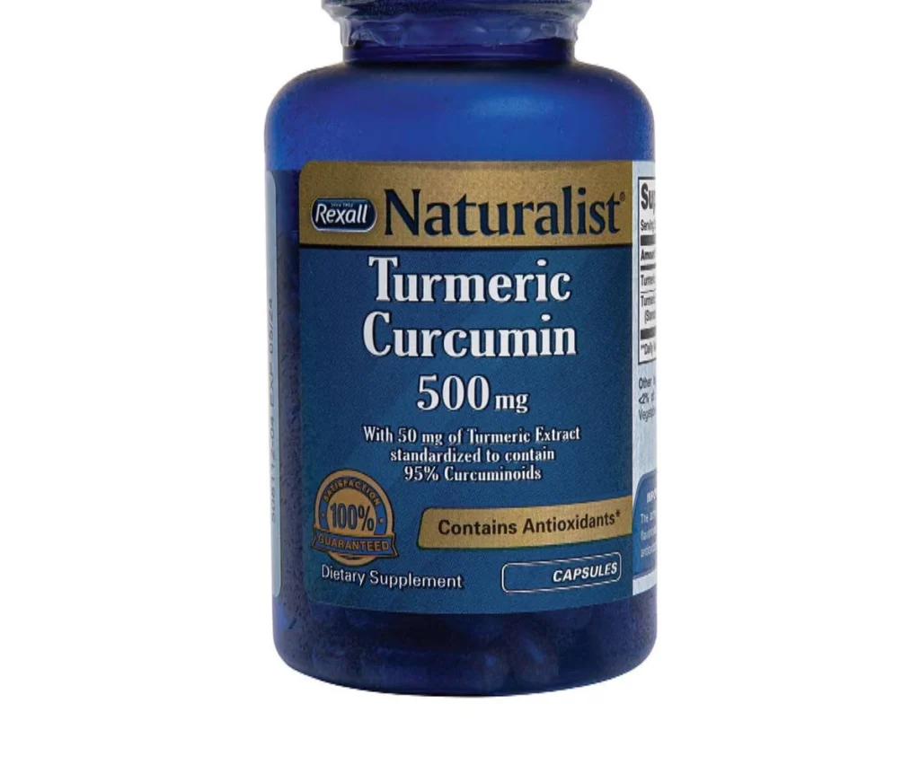 Rexall Naturalist Turmeric Curcumin 500mg penny item image