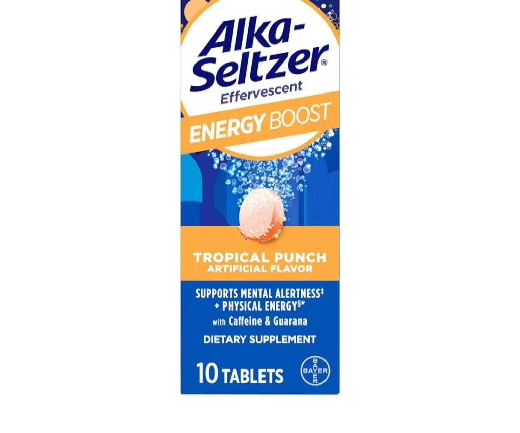 Alka-Seltzer Effervescent Tablets Energy Boost penny item image