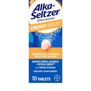 Alka-Seltzer Effervescent Tablets Energy Boost