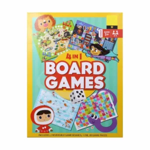 Classic 4 in 1 Board Games, Assorted image