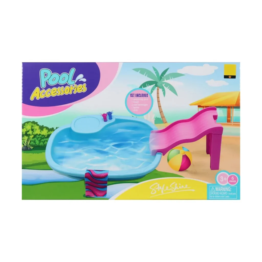 Style Shine Fashion Pool Party Accessories, 6 pc image