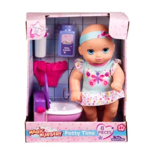 Magic Nursery Potty Time Doll image