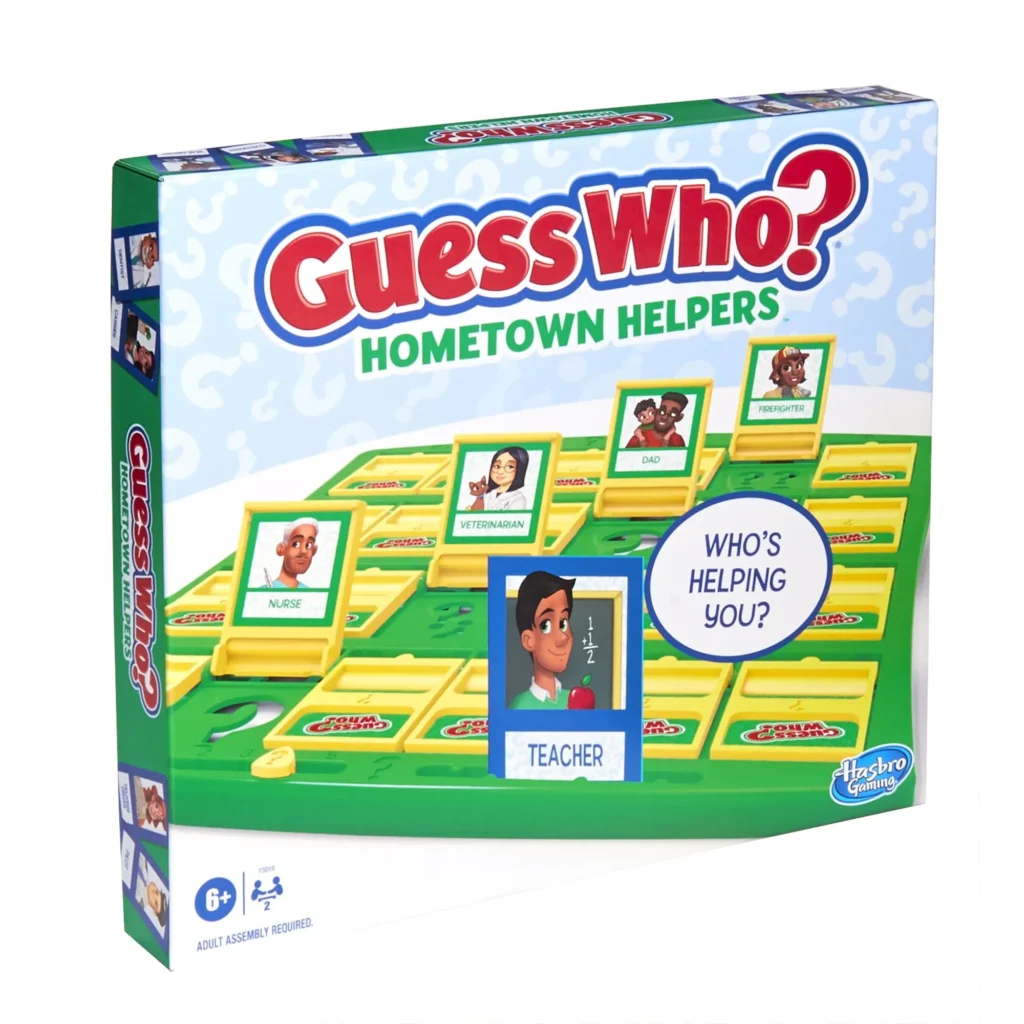 Guess Who? Hometown Helpers Game for ages 6+ from Hasbro Gaming image
