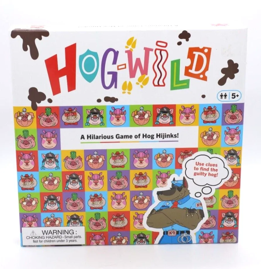 Hog-Wild Board Game A Hilarious Game of Hog Hijinks Complete image