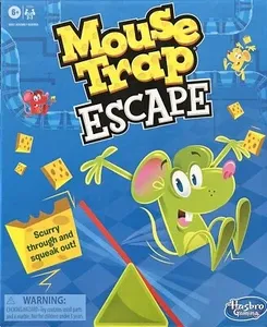 Mouse Trap Escape Game Hasbro 6+ New image