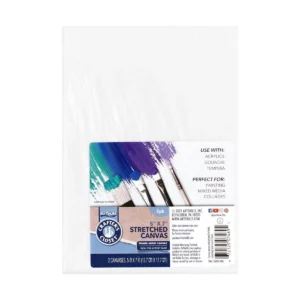 Crafter’s Closet 5 x 7 Stretched Canvas Panels, 2 pk image