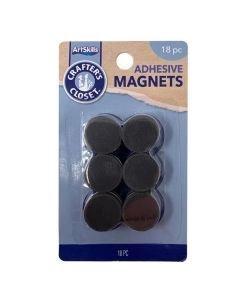 ArtSkills Crafter’s Closet Adhesive Magnets, 18 ct image