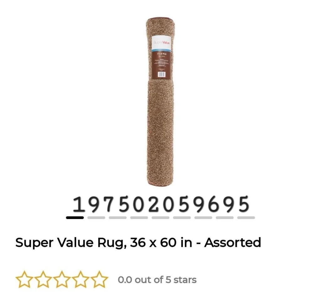 Super Value Rug, 36 x 60 in – Assorted image