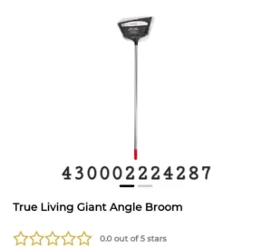 True Living Giant Angle Broom image