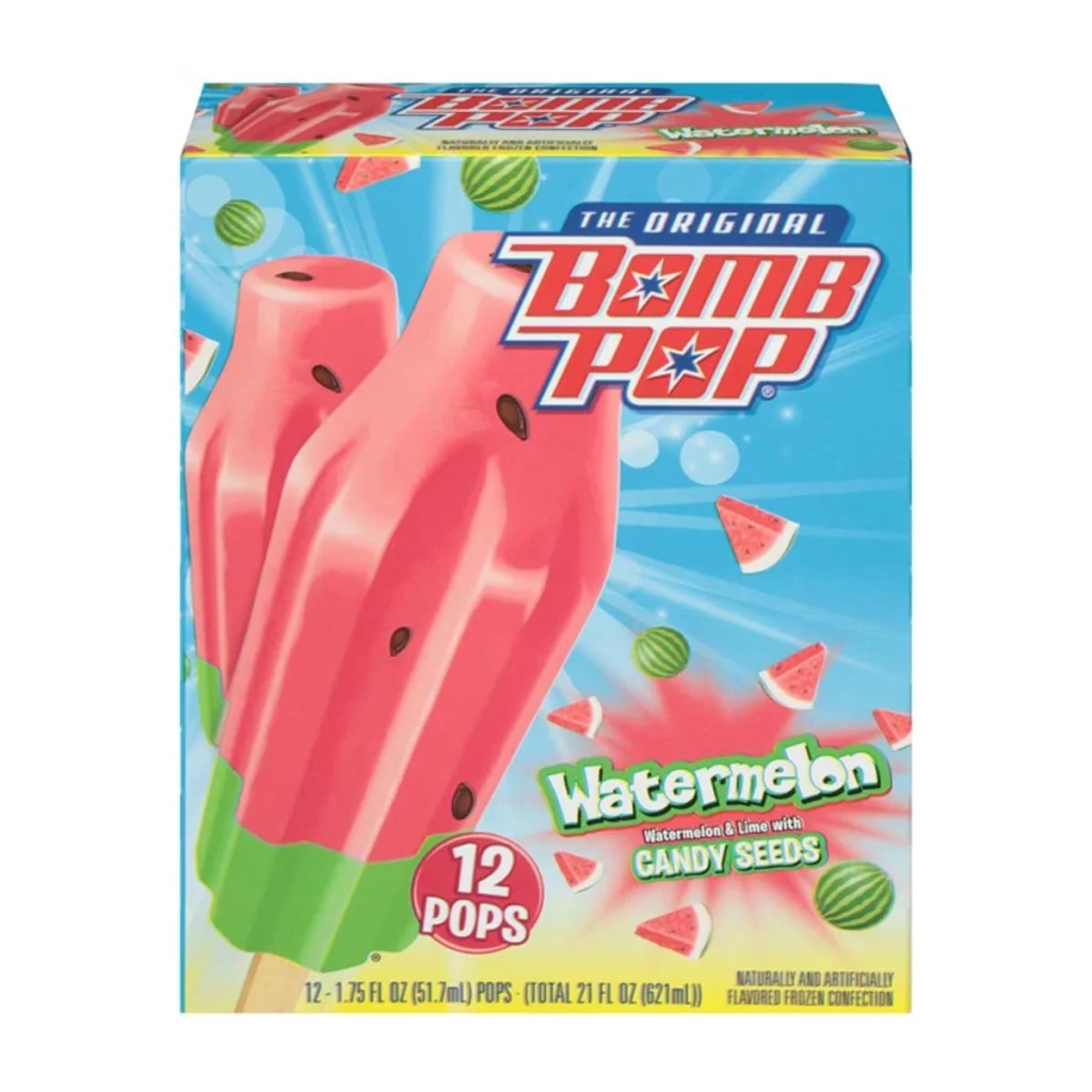 The Original Bomb Pop Watermelon Ice Pops 12 image
