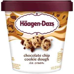 Haagen-Dazs Chocolate Chip Cookie Dough Ice Cream, 14 oz image