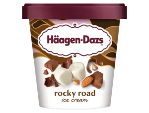 Haagen-Dazs Rocky Road Ice Cream, 14 oz image