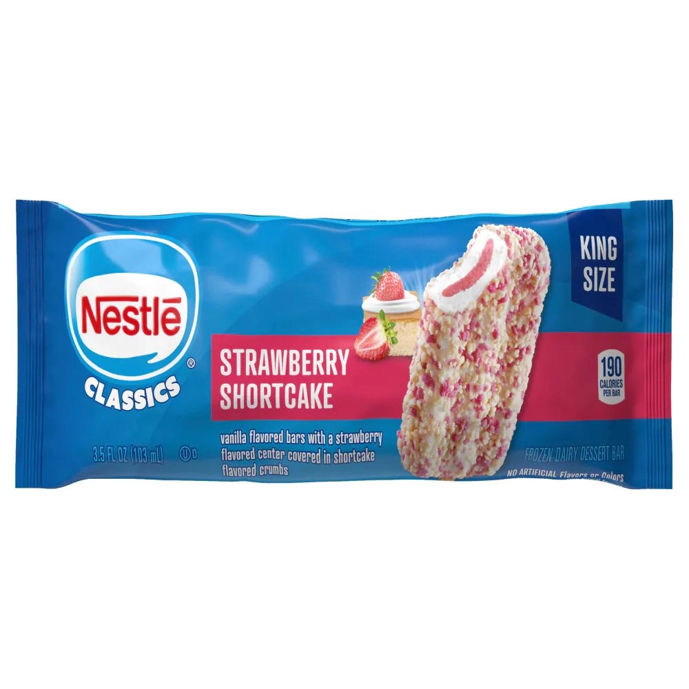 Nestle Classics Strawberry Shortcake Ice Cream Bar King Size, 1 ct image