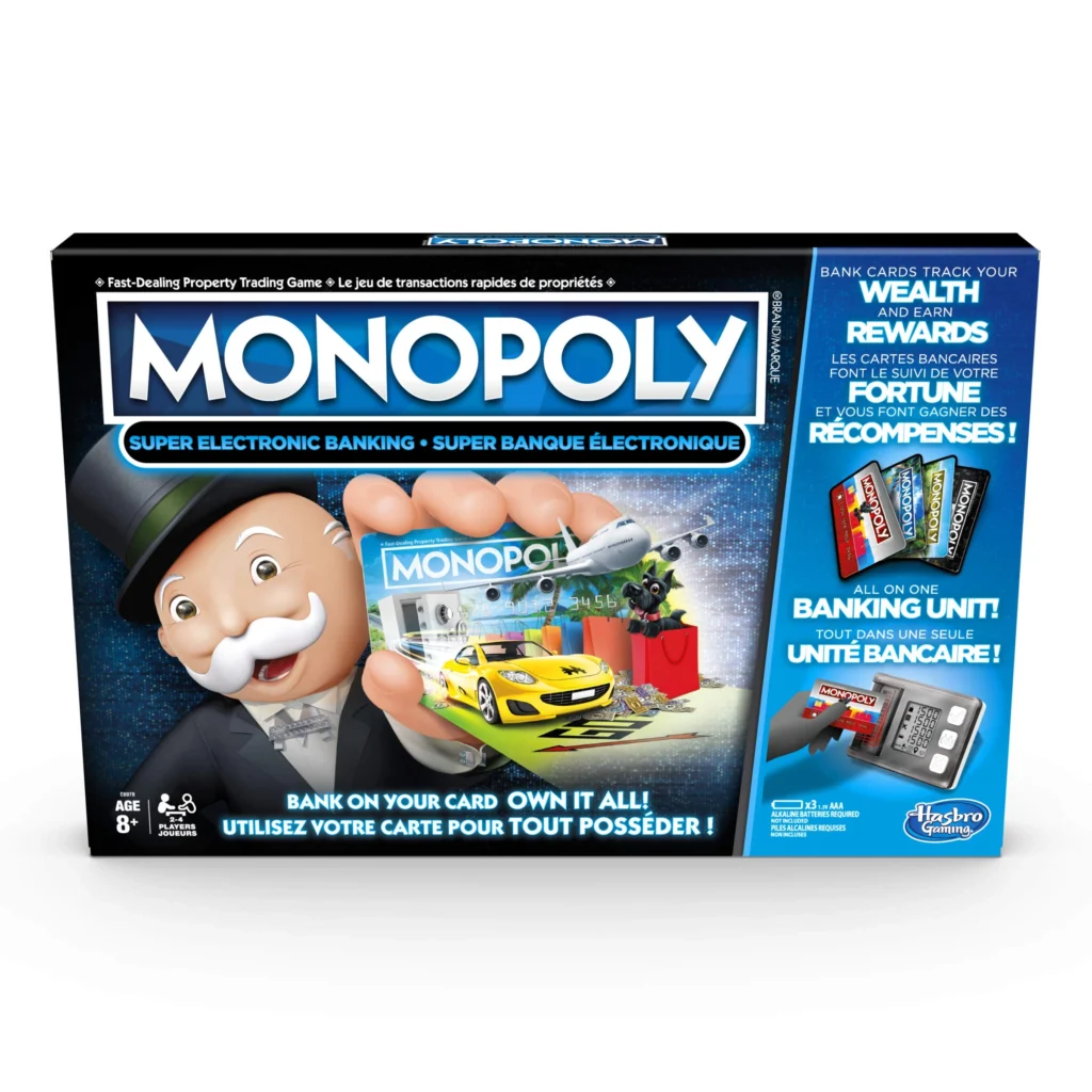Monopoly Super Electronic Banking Board Game image