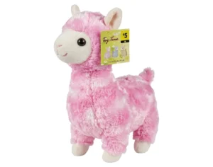 Toy Time Pink Stand Llama Plush image