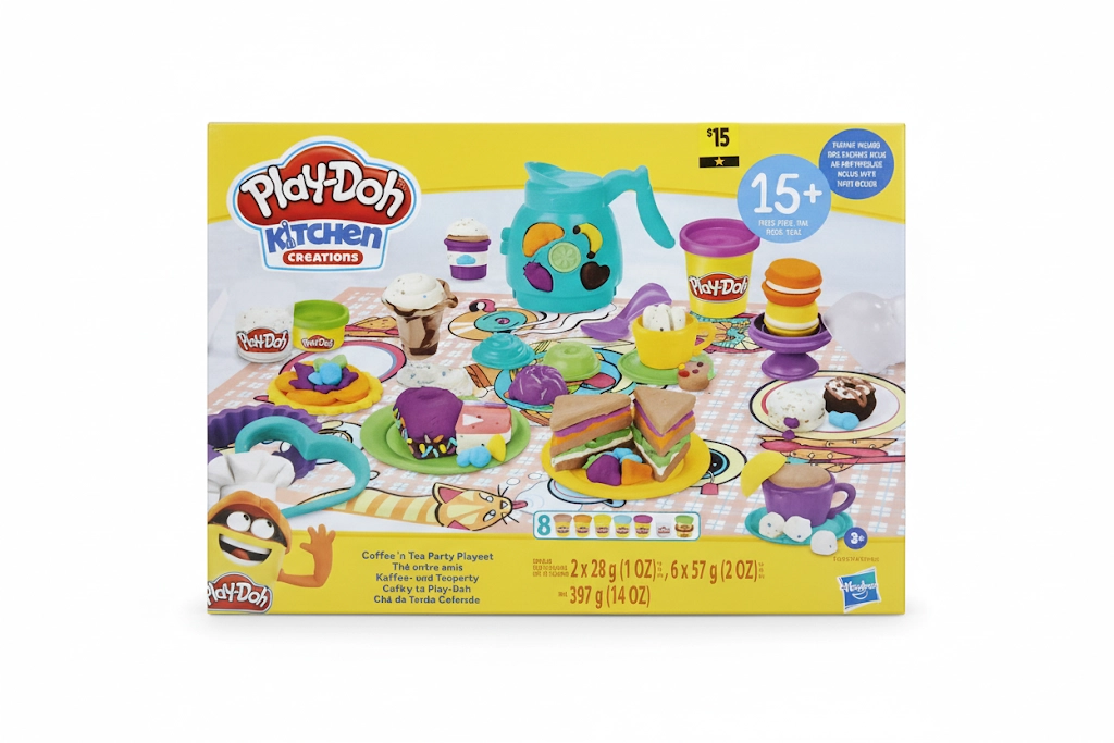 Play-Doh Kitchen Creations: Coffee ‘n Tea Party Playset. image