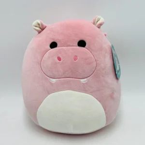 Squishmallows 11″ Ridelle the Pink Hippo image
