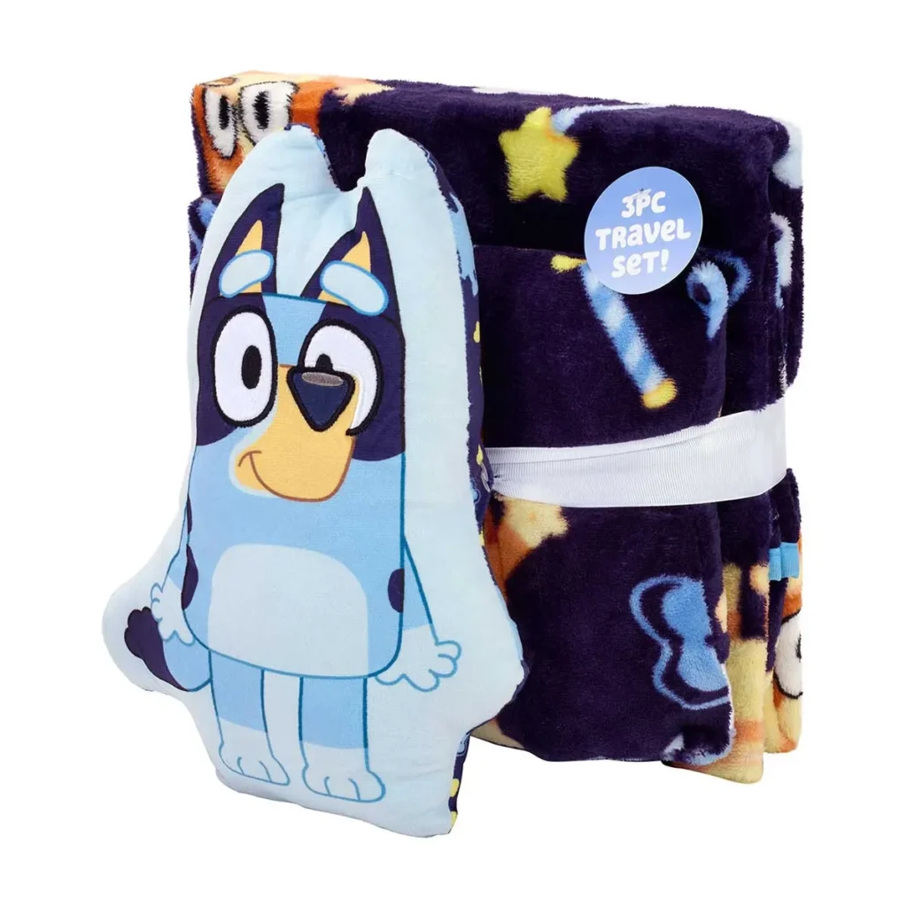 Pillow Throw Blanket 3-Piece Travel Set, 1 ct - Assorted penny item image