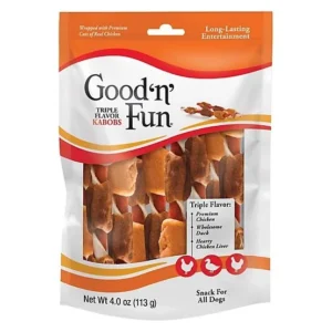 Good N Fun Dog Treats Triple Flavor 5ct