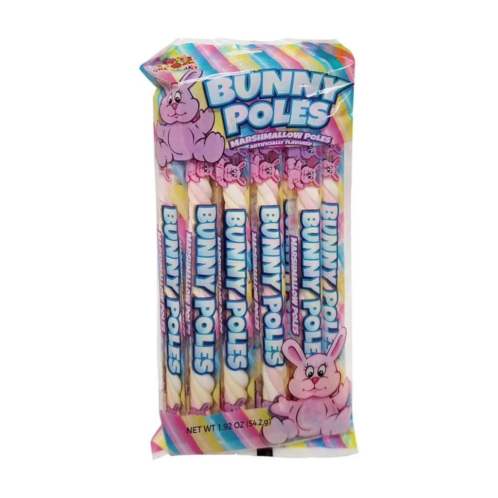 Bunny Poles Marshmallow Twists, 1.92 oz penny item image