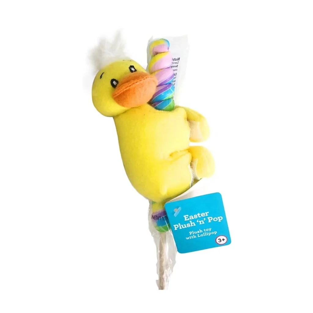 Easter Plush n Pop, Plush Toy with Lolli Pop, Assorted penny item image