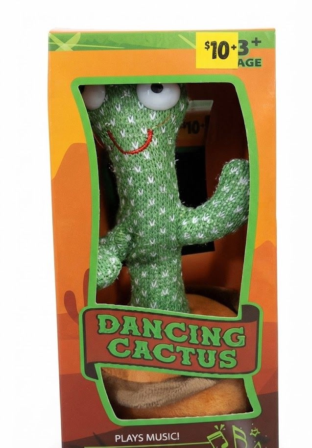 Dancing Cactus PLAYS MUSIC penny item image