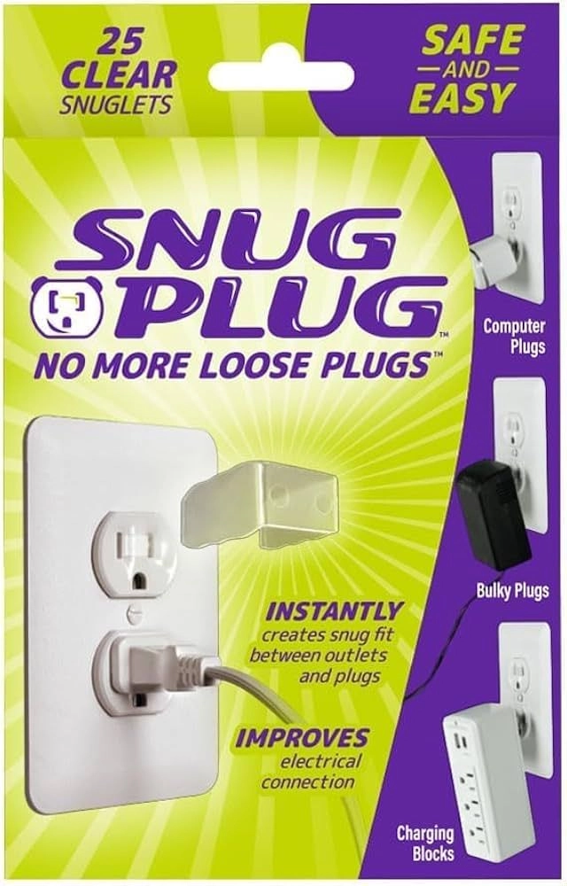 Snug Plug Loose Outlet Plug Fix & Outlet Insert penny item image