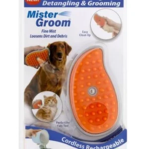 Mister Groom 3 in 1 Misting, Detangling & Grooming Brush