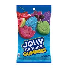 Jolly Rancher Orig Gummies Peg Bag 7oz